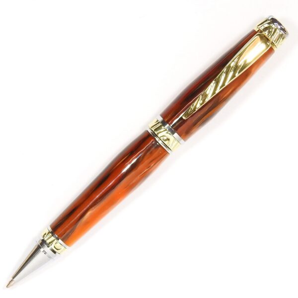 Ultra Cigar Pen Antique Gold Acrylic