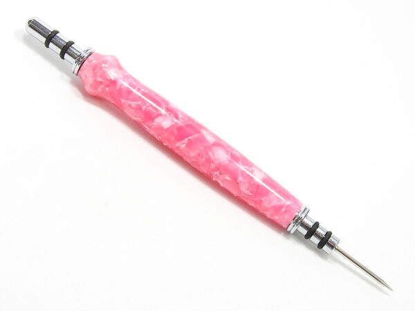 Handmade seam ripper pink crush acrylic