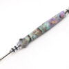 Handmade Seam Ripper and Sewing Awl - Aqua Pink Gold Mother of Pearl Acrylic