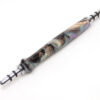 Handmade Seam Ripper and Sewing Awl - Aqua Pink Gold Mother of Pearl Acrylic