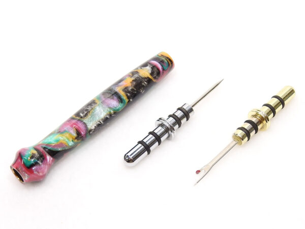 Handmade seam ripper abalone