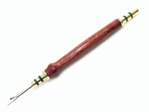 Handmade Seam Ripper and Sewing Awl in Beautiful Purpleheart Wood