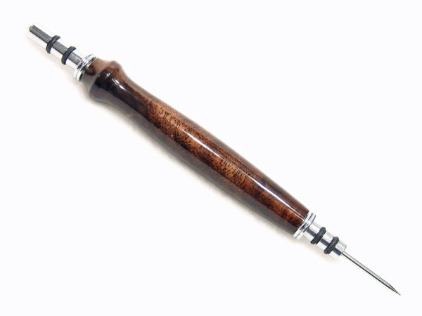 Handmade Seam Ripper and Sewing Awl in American Black Walnut Wood