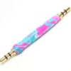 Handmade aqua pink seam ripper