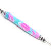 Handmade aqua pink seam ripper