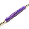 Handmade seam ripper purple gold clouds