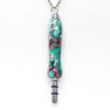 Handmade seam ripper necklace abalone